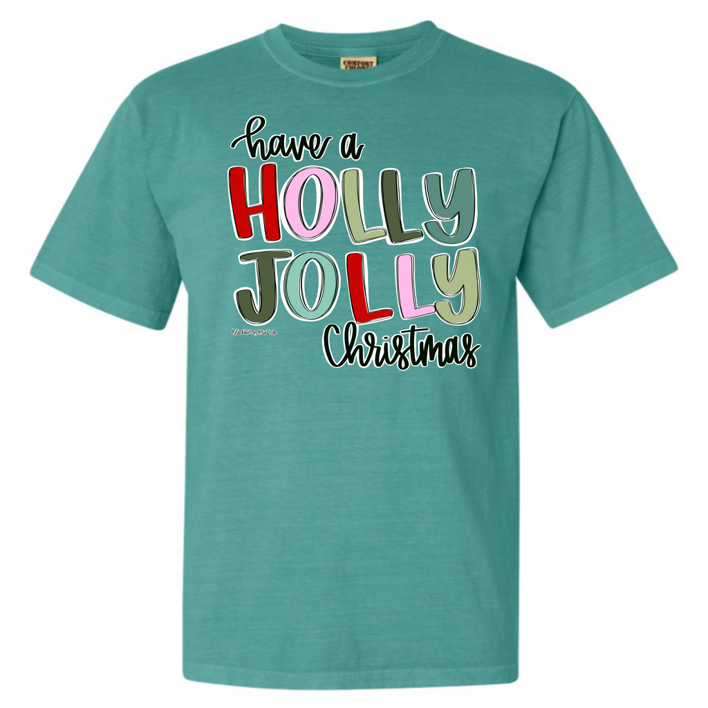 "Holly Jolly" Short Sleeve Tee