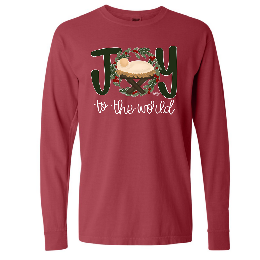 "Joy to the World" Long Sleeve Tee