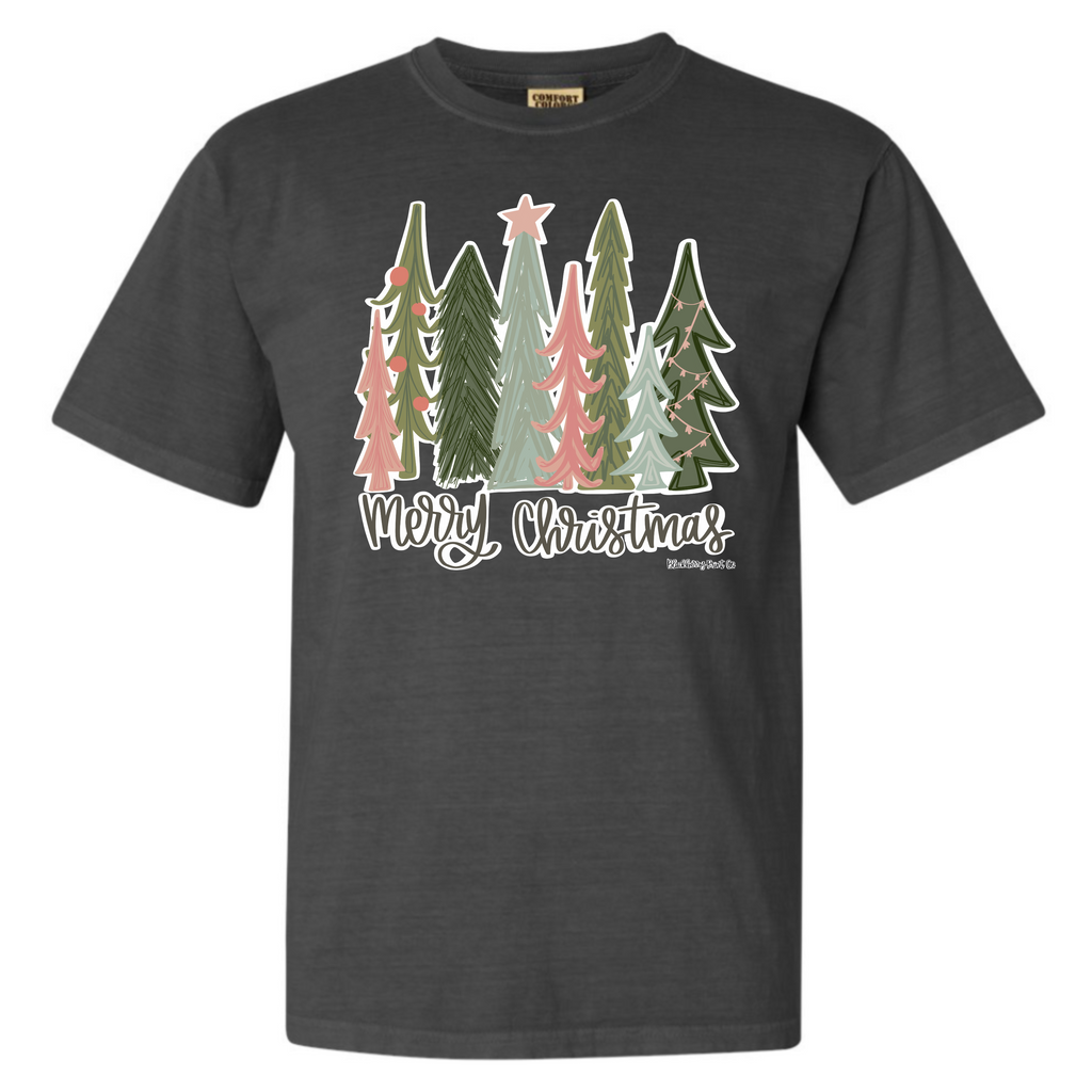 "Merry Christmas Trees" Short Sleeve Tee