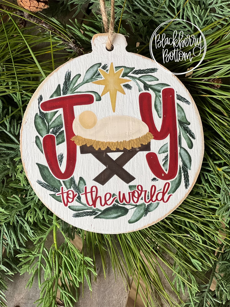 “Joy to the World” Ornament